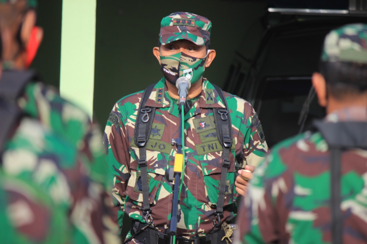 Dandim Kota Yogyakarta Pimpin Apel Kesiapsiagaan