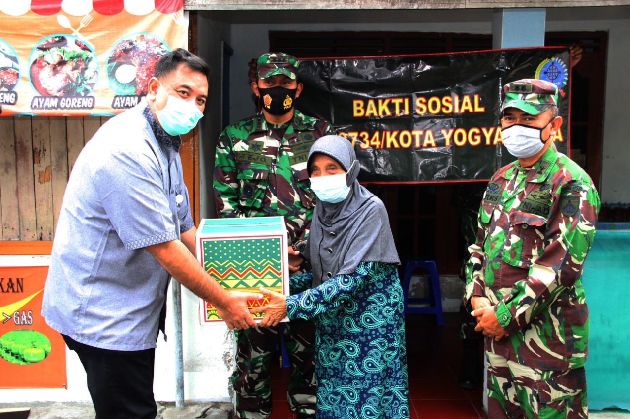 Dandim Kota Yogyakarta Peduli Veteran Pejuang Kemerdekaan