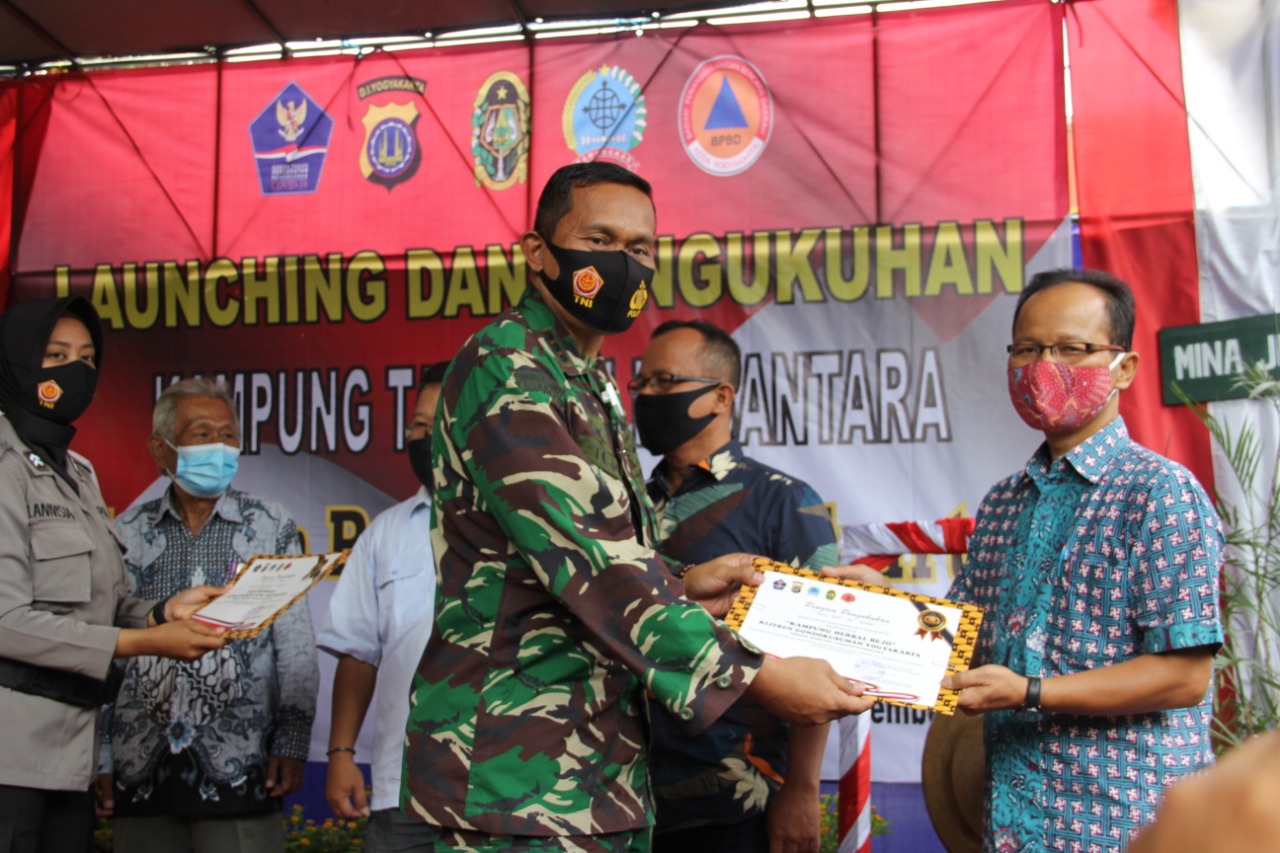 Dandim Kota Yogyakarta Hadiri Launching dan Pengukuhan KTN Mina Julantoro
