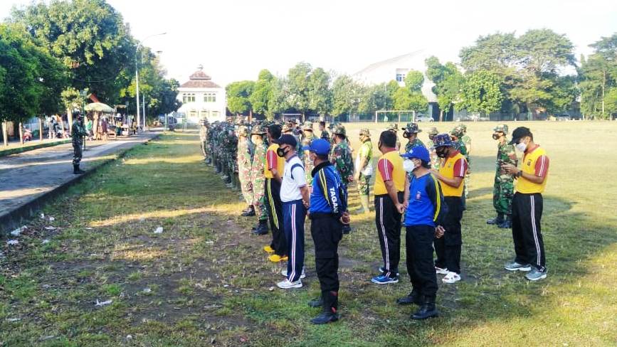 TMMD Reguler Ke-111 Kodim 0734/Kota Apel Pagi Sebelum Melaksanakan Kegiatan