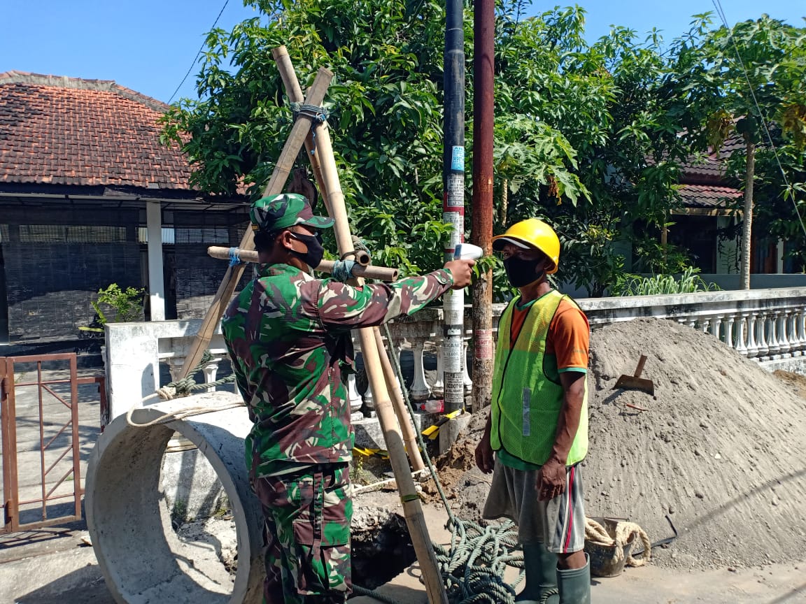 MASA PANDEMI COVID-19, SATGAS TMMD TETAP TERAPKAN PROKES