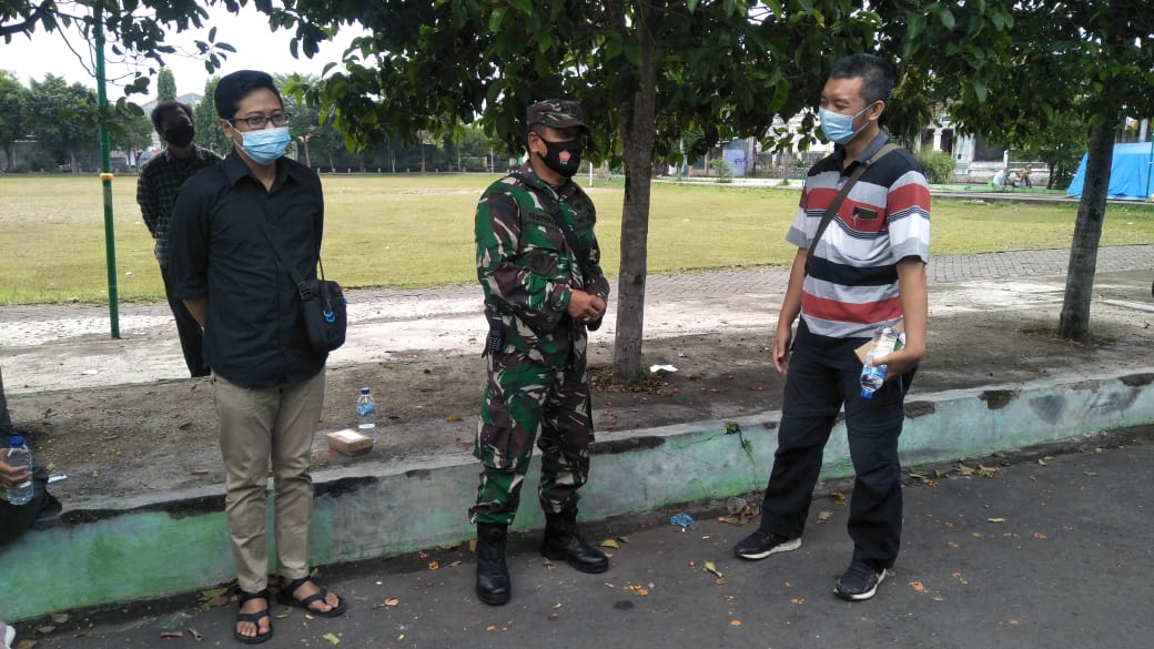 Wujud Kemanunggalan TNI dengan Rakyat, Satgas TMMD 111 Wajib Komsos