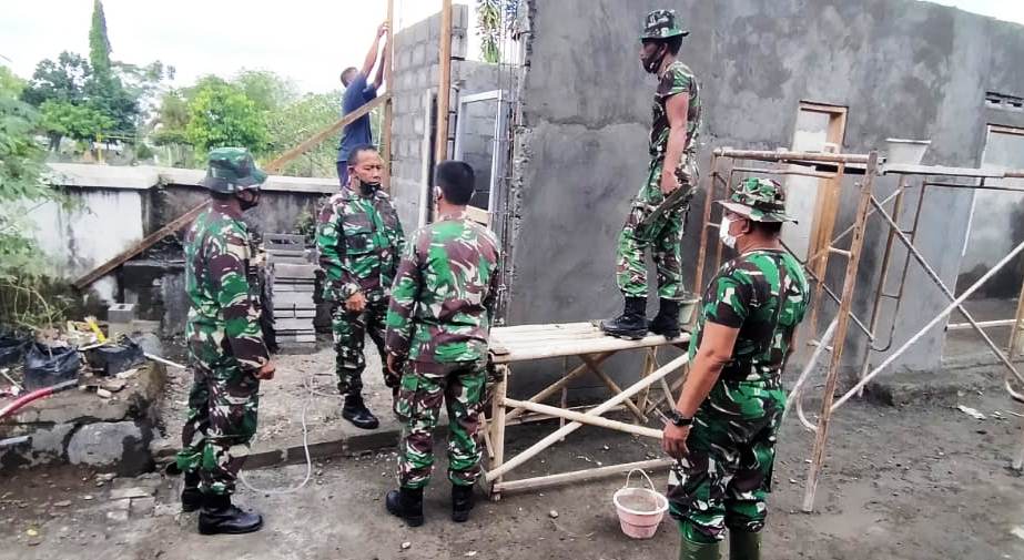 Tim Wasev Itdam IV/Diponegoro Tinjau Langsung Sasaran Fisik Balai RW