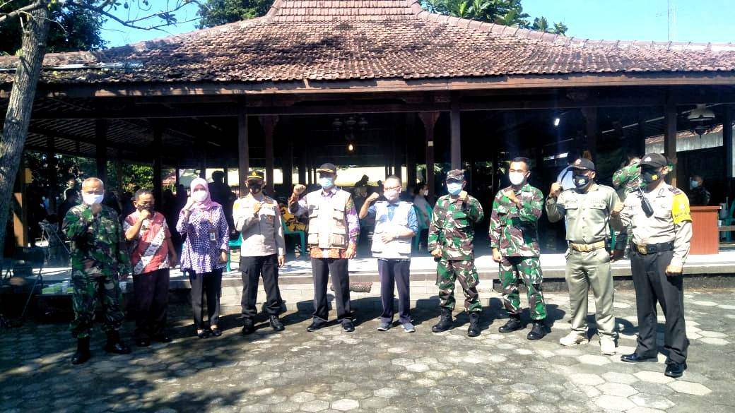 PENDOPO SUMARAH, JADI SASARAN SERBUAN VAKSINASI  KODIM KOTA YOGYAKARTA