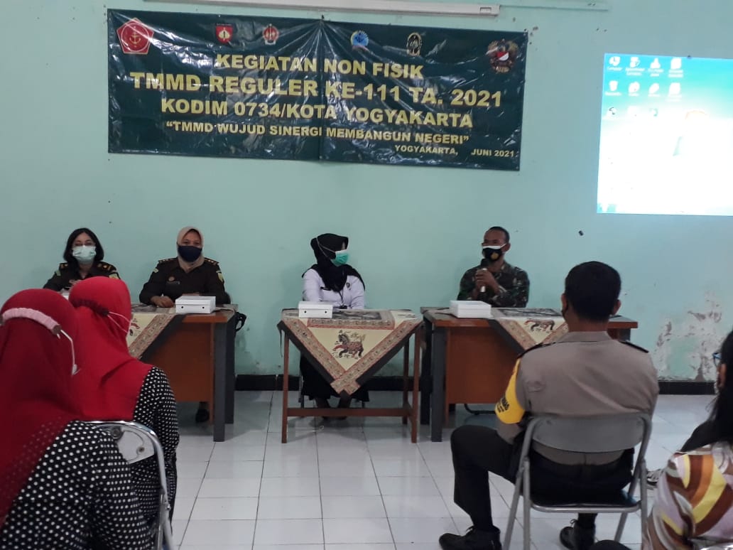 TMMD KE 111 KODIM JOGJA, HARAPAN BARU WARGA WIROBRAJAN BEBAS NARKOBA