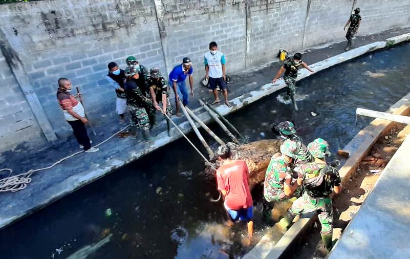 Satgas TMMD Utamakan Gotong Royong Dalam Setiap Kegiatan 