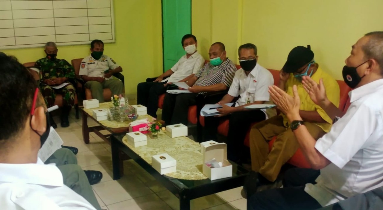 BABINSA PANDEYAN HADIRI RAPAT PERCEPATAN VAKSIN DI WILAYAH