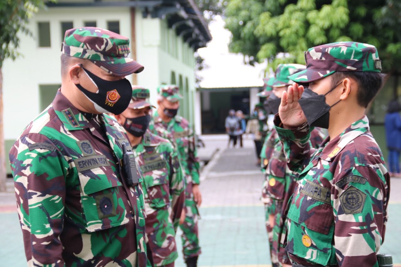 Dandim Kota Yogyakarta Lepas Siswa Pa PK TNI Khusus Tenaga Kesehatan