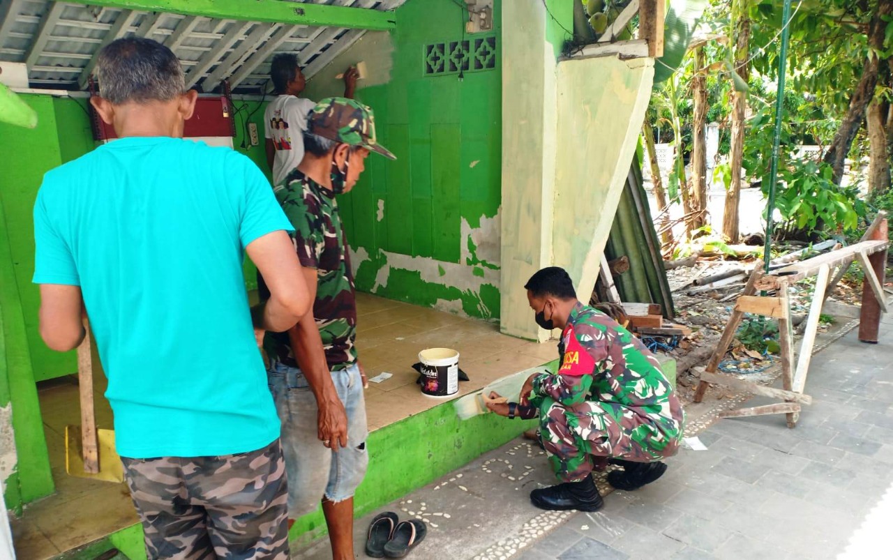 BERSAMA WARGA KAMPUNG TEJOKUSUMAN BABINSA KORAMIL 13/NGAMPILAN MEREHAB POS RONDA