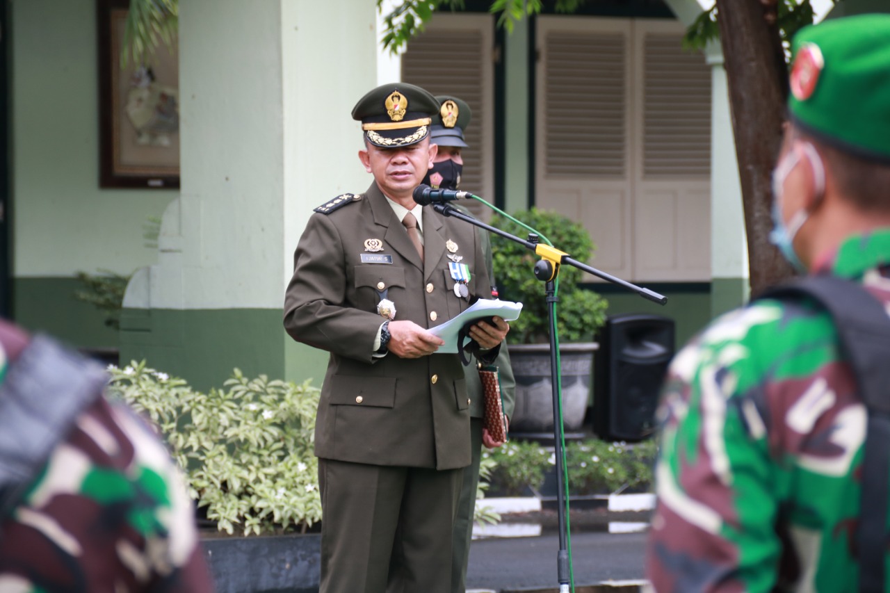 Kodim 0734/Kota Yogyakarta Gelar Upacara Peringatan Hari pahlawan