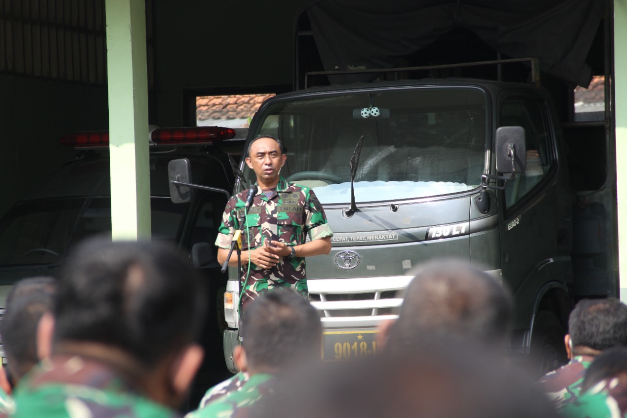 Jam Komandan, PLH Dandim 0734/Kota Yogyakarta : Selalu Ikuti perkembangan informasi 