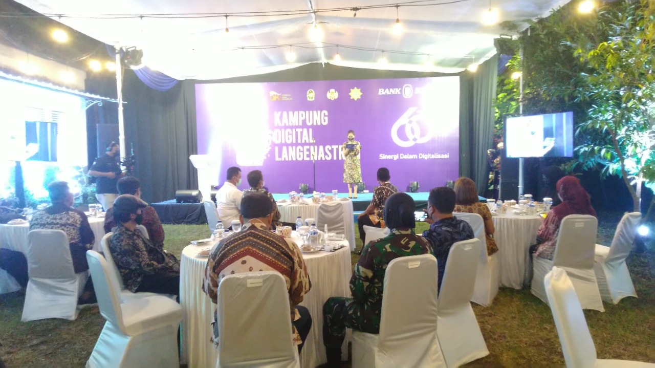 LAUNCHING KAMPUNG DIGITAL LANGENASTRAN MENGANGKAT EKONOMI MASYARAKAT