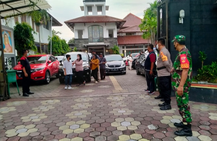 KODIM KOTA YOGYAKARTA PASTIKAN BERJALAN AMAN DAN LANCAR BABINSA KORAMIL GEDONGTENGEN