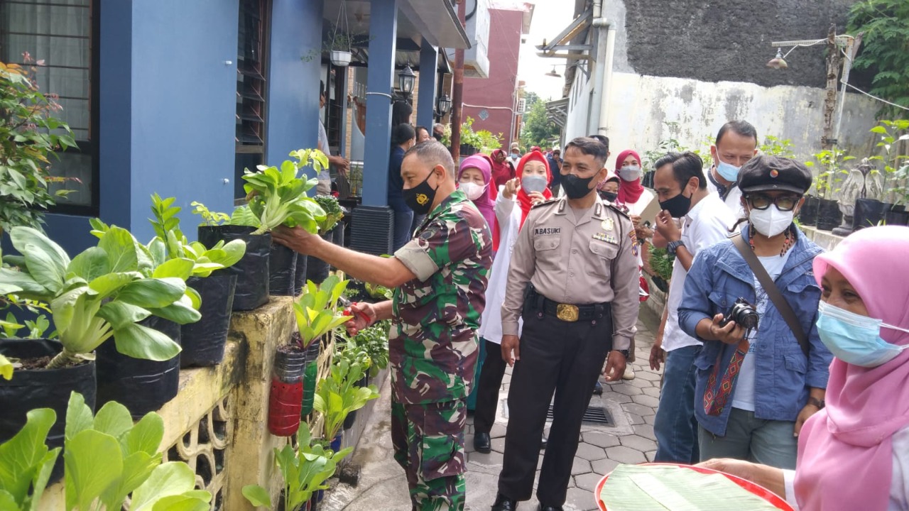 DANRAMIL MANTRIJERON DUKUNG KETAHANAN PANGAN DI WILAYAH