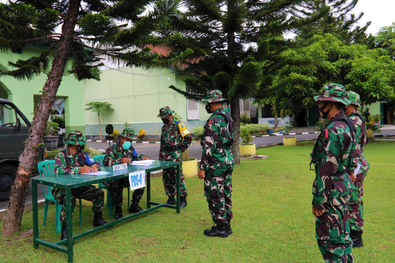 ASAH KETRAMPILAN PRAJURIT, KODIM 0734/KOTA YOGYAKARTA LAKSANAKAN UTP TER DAN INTEL