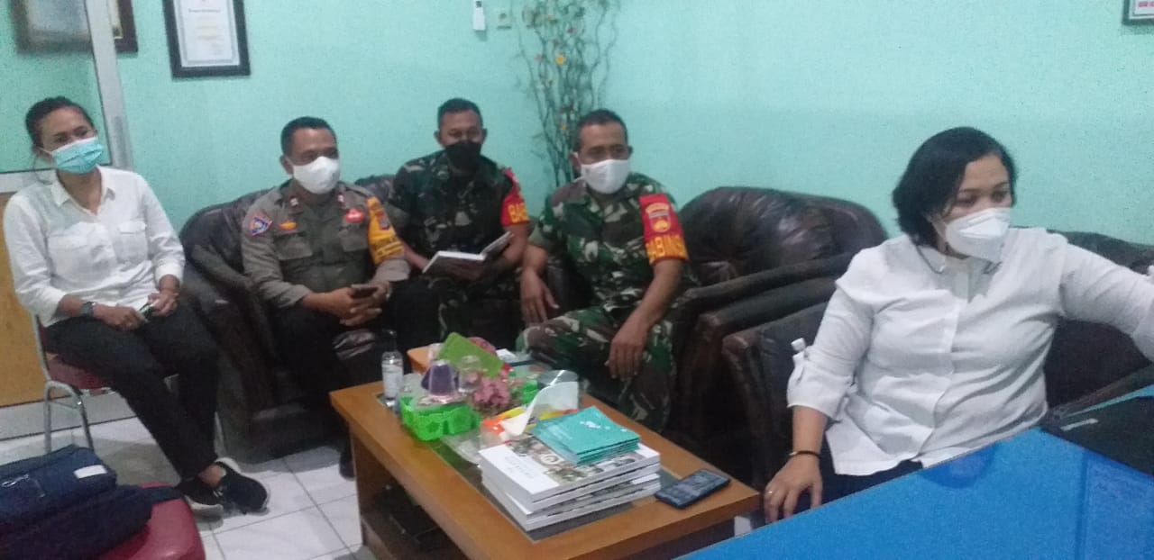 Peran Aktif Babinsa dalam Rapat Koordinasi Pengendalian Covid 19