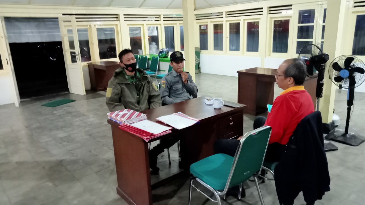 Koramil Kraton Monitoring Wilayah Bersama Abdi Dalem Kraton Yogyakarta