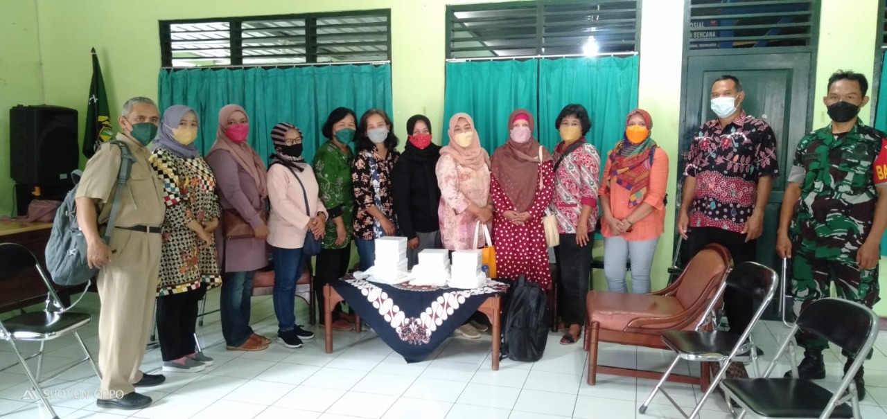 Babinsa Hadir Dalam Pemberian Makan Tambahan (PMT) Balita Stunting