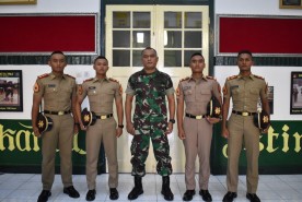 Empat Taruna Akademi Militer TNI – AD, Audensi Bersama Dandim Kota Yogyakarta