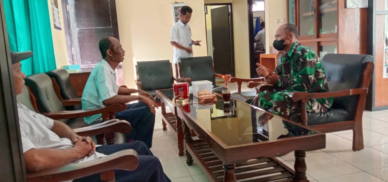 Kebersamaan Babinsa Dengan Pegawai TMPN Kusumanegara Yogyakarta